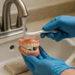 cómo limpiar dentadura postiza correctamente