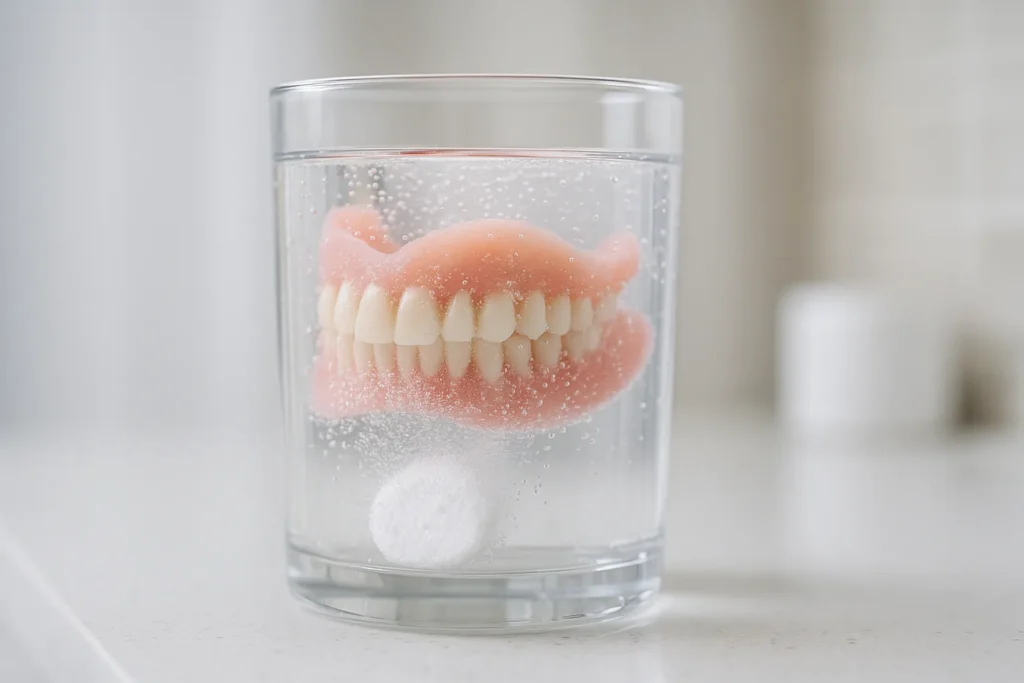 cómo limpiar dentadura postiza correctamente