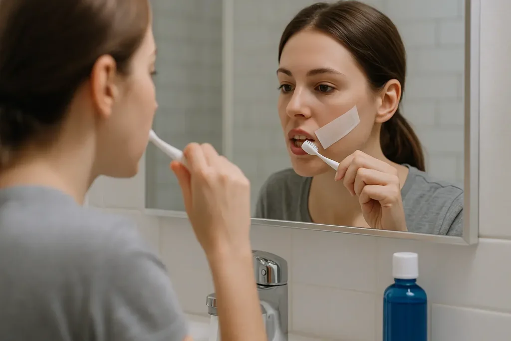 Cómo lavarse los dientes después de una cirugía dental