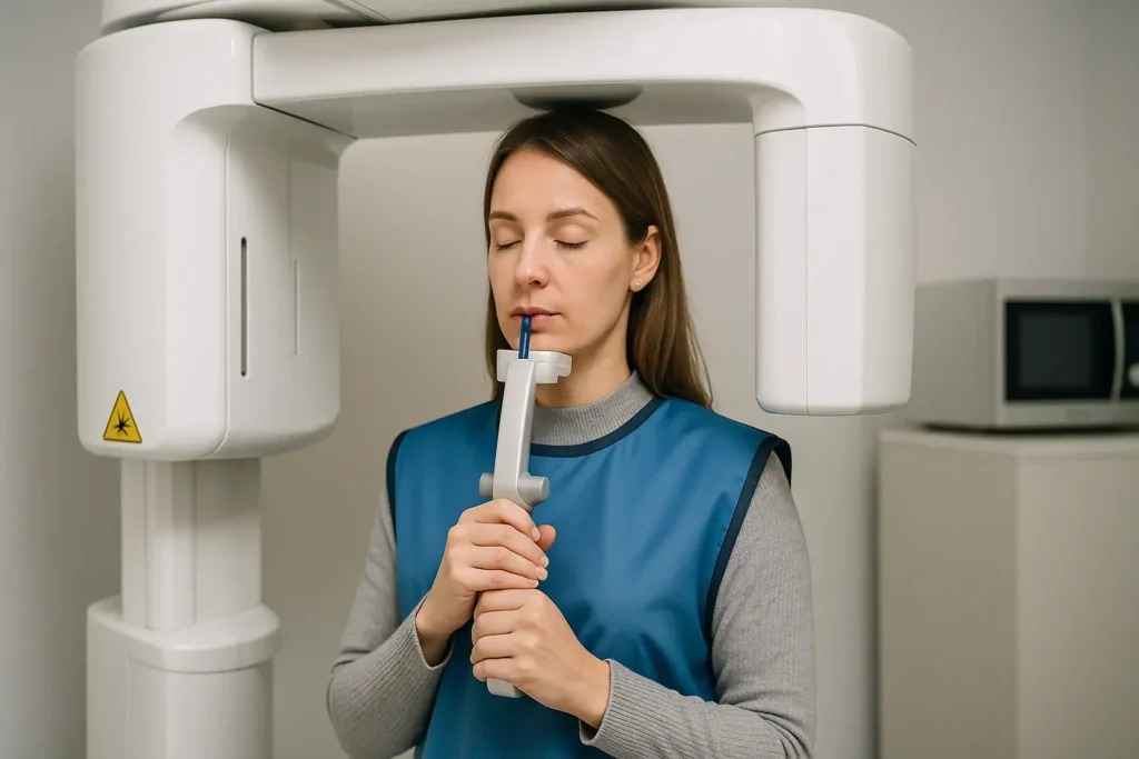 se puede tener una tomografía dental si hay un implante dental