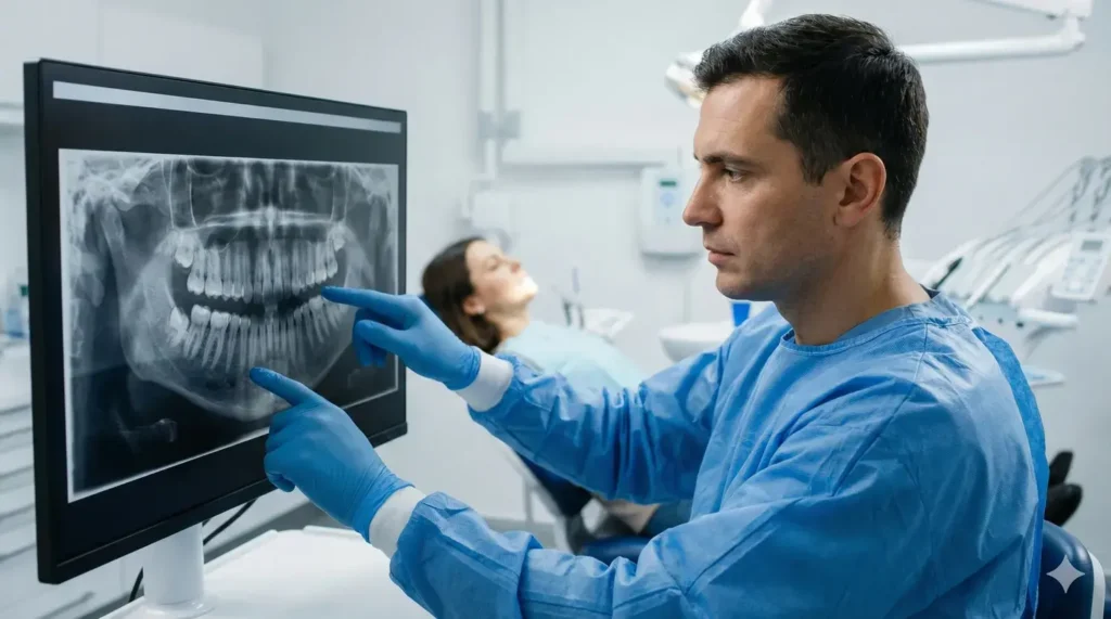 Diferencia entre radiografía y tomografía dental
